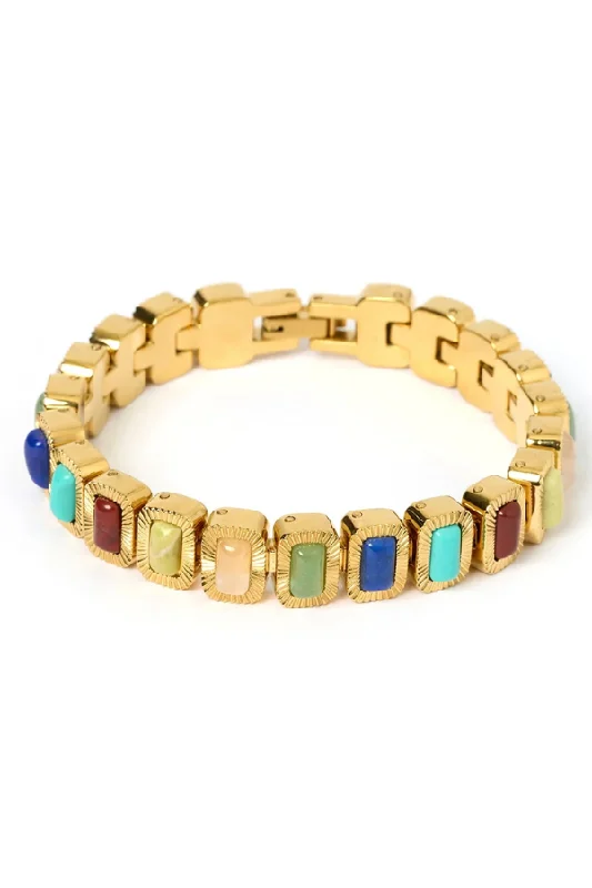 fashion bracelet for women -Elkie Gold Bracelet