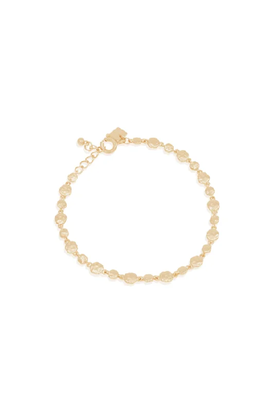 luxury diamond bracelet for women -Gold Path To Harmony Bracelet