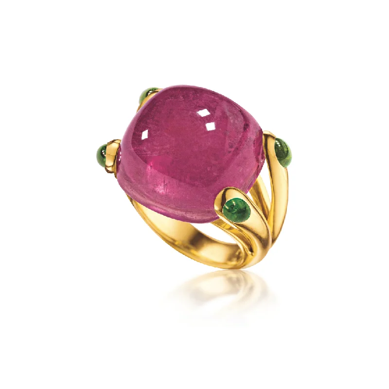 nature inspired ring for women -Candy Ring in Rubellite