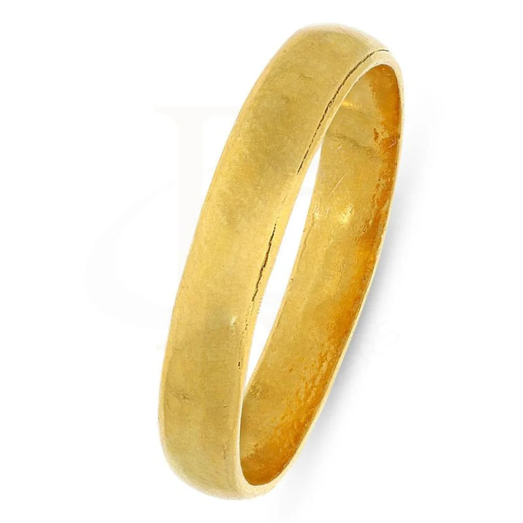 gold band ring for men -Gold Wedding Ring 22KT - FKJRN22K2727