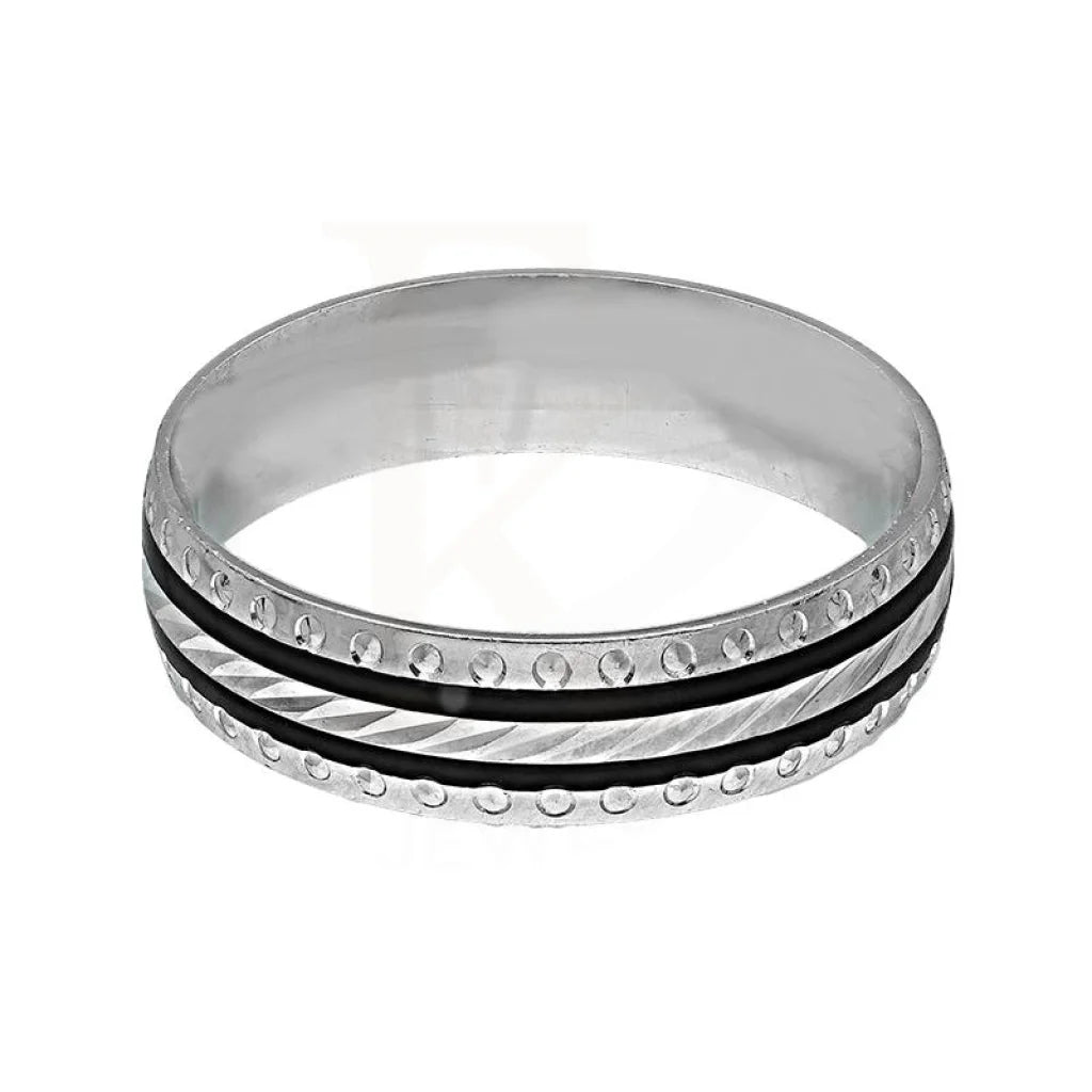 gothic ring for men -Sterling Silver 925 Wedding Band Ring - FKJRNSL3481