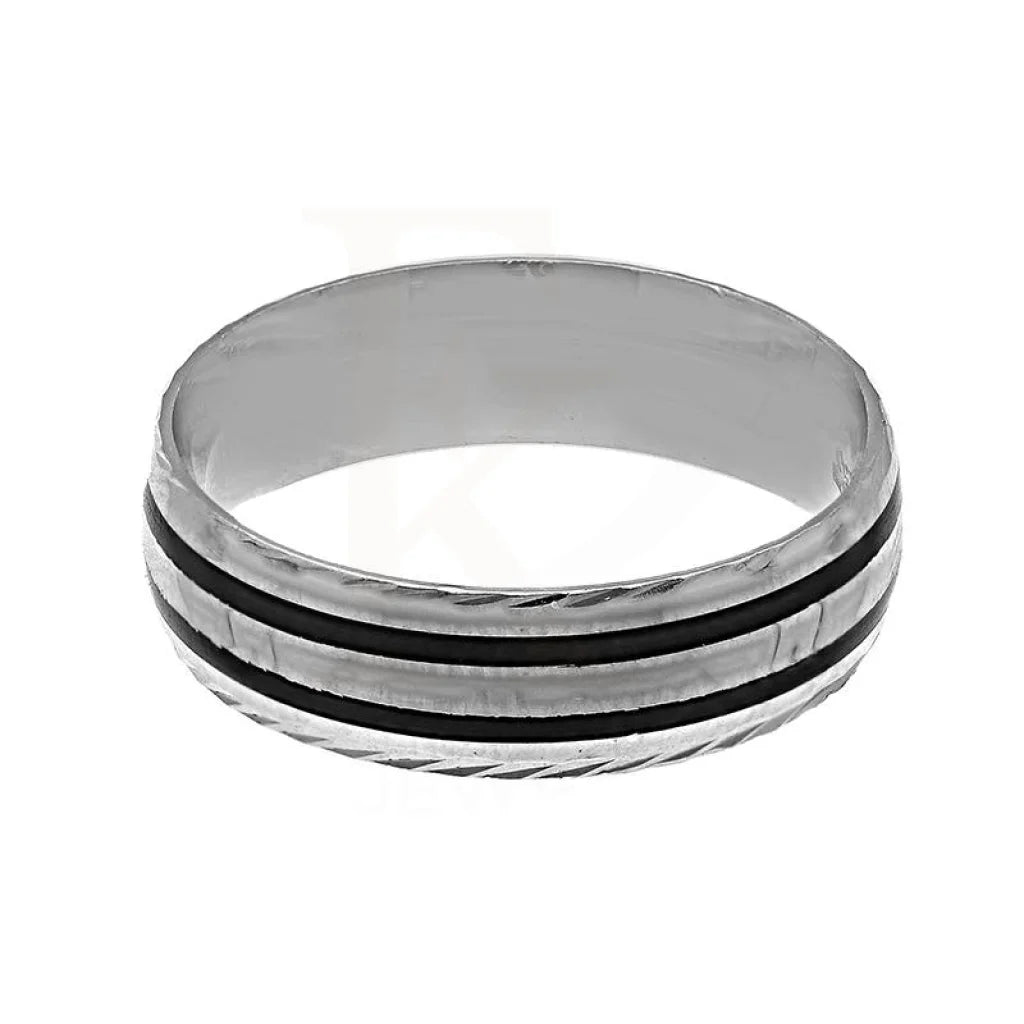 pinky ring for men -Sterling Silver 925 Wedding Band Ring - FKJRNSL3488