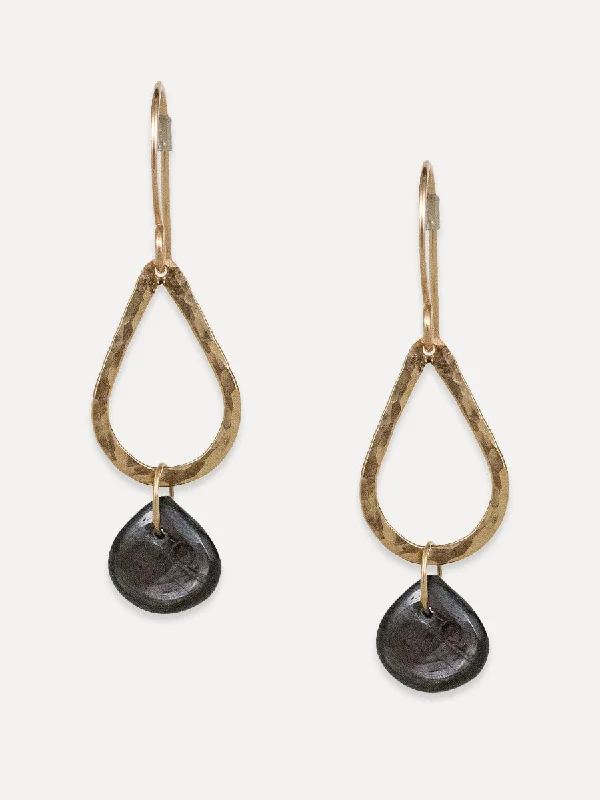 gold tassel earrings for women -Biel Earrings