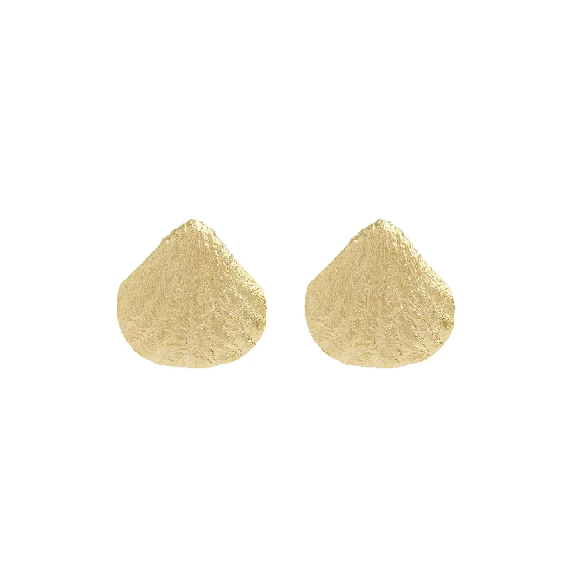 black stud earrings for men -Ilios Earrings - Gold