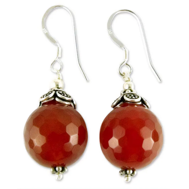 gold tassel earrings for women -Carnelian Jaipur Sonnet Earrings