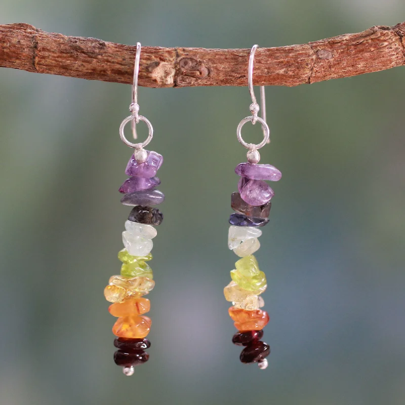 boho style earrings for women -Color Mantra Beaded Earrings